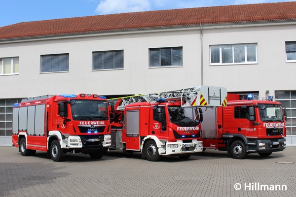 Drei neue Einsatzfahrzeuge für die Feuerwehr Oranienburg