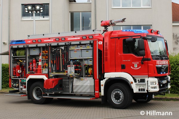 TLF 4000 von Rosenbauer der Feuerwehr Oranienburg