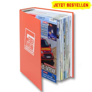 Feuerwehr-Magazin Sammelmappe mit Heften