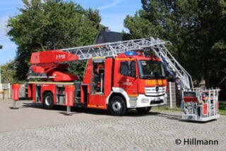 Neue Drehleiter für die FF Bergen auf Rügen.