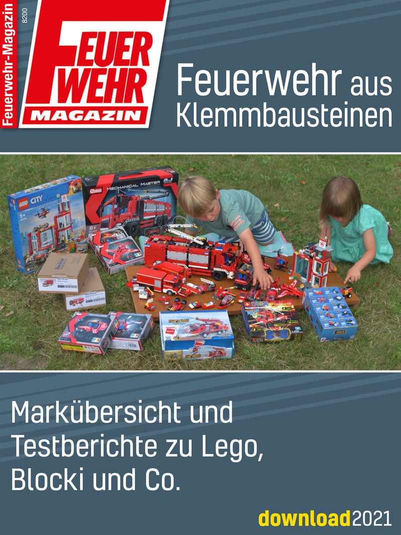 Produkt: Download Feuerwehr aus Klemmbausteinen