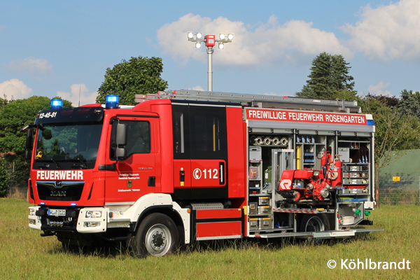 LF 10 der FF Tötensen, Fahrerseite