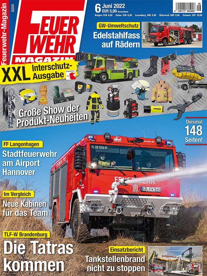 Produkt: Feuerwehr-Magazin 6/2022 Digital