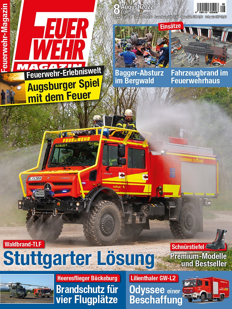 Produkt: Feuerwehr-Magazin 8/2022