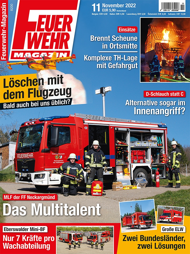 Produkt: Feuerwehr-Magazin 11/2022