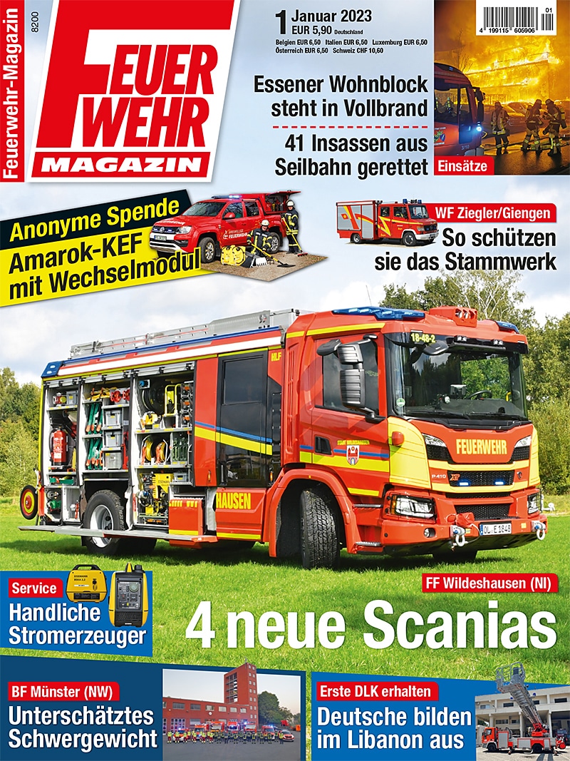 Produkt: Feuerwehr-Magazin 1/2023 Digital