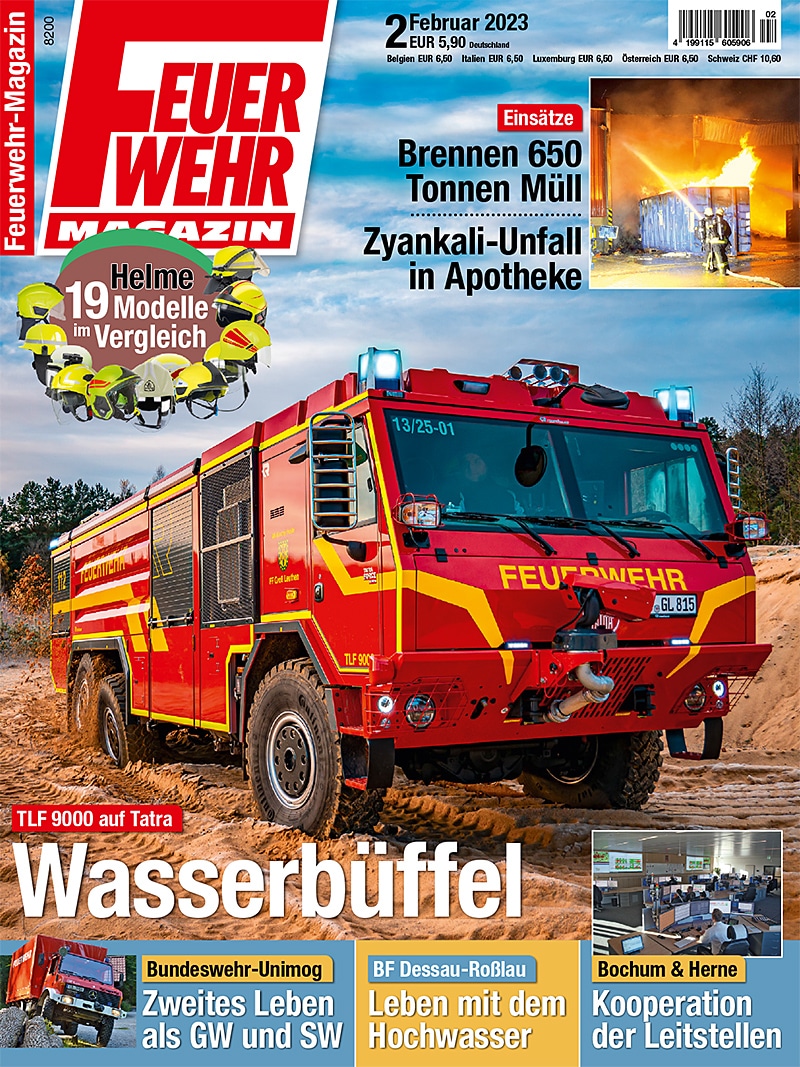 Produkt: Feuerwehr-Magazin 2/2023