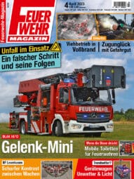 Produkt: PDF-Download: Feuerwehr-Magazin 4/2023