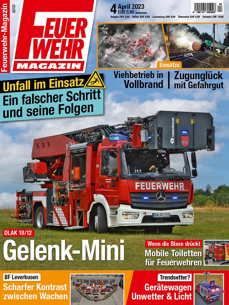 Produkt: Feuerwehr-Magazin 4/2023 Digital