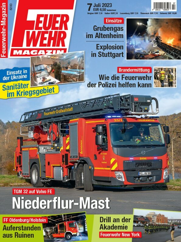 Produkt: Feuerwehr-Magazin 7/2023