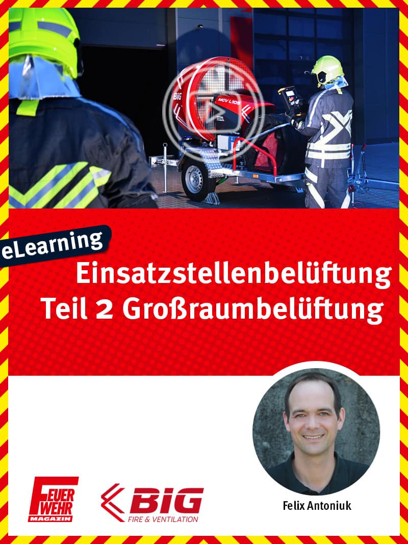 Produkt: Einsatzstellenbelüftung Teil 2 – Großraumbelüftung