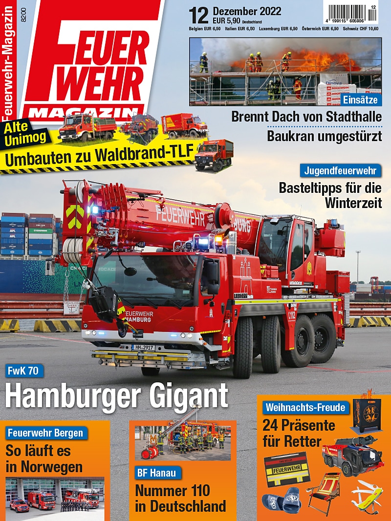 Produkt: Feuerwehr-Magazin 12/2022