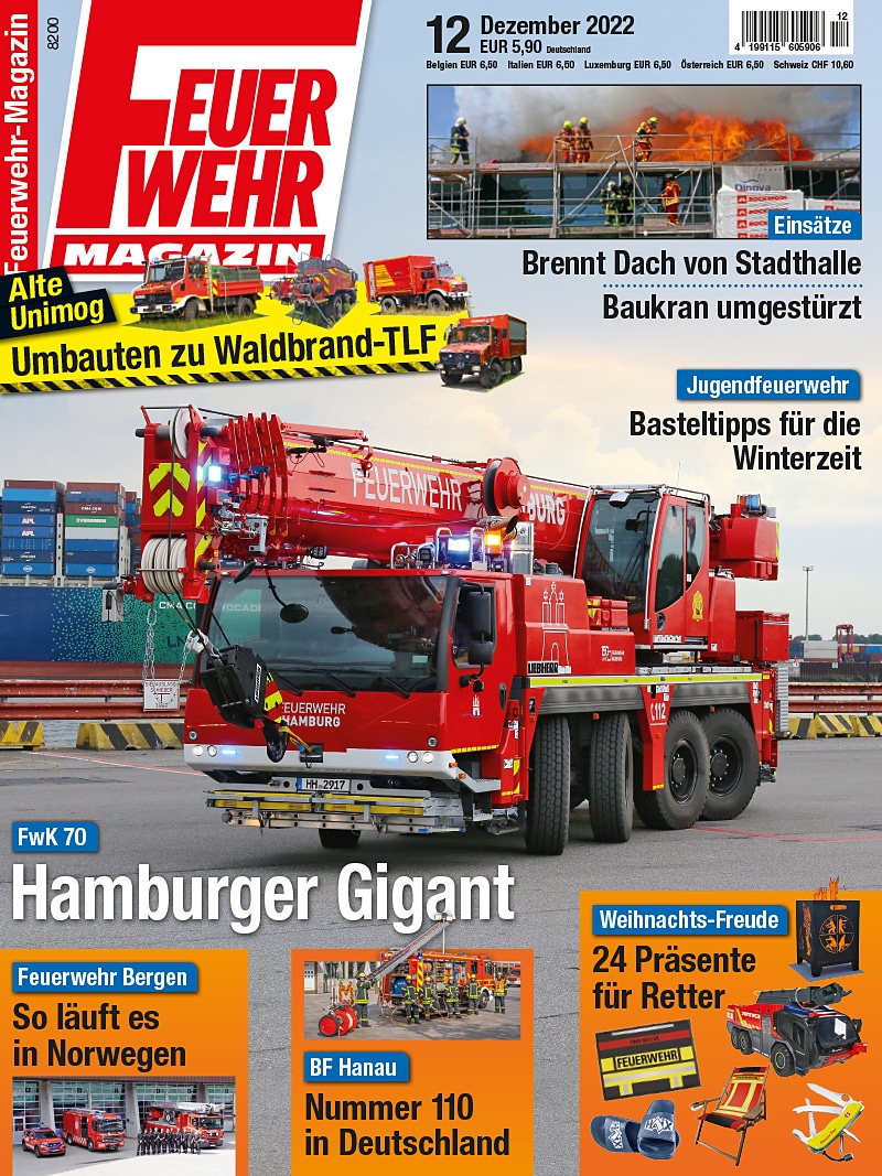 Produkt: Feuerwehr-Magazin 12/2022 Digital