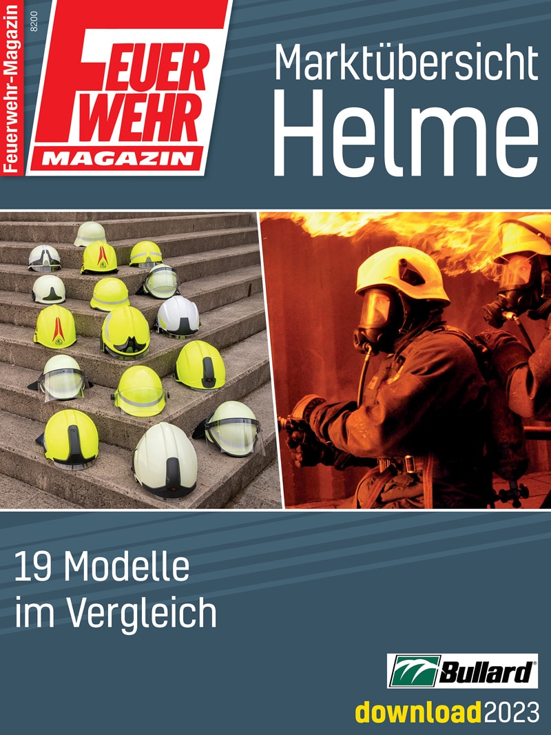 Produkt: Marktübersicht Feuerwehrhelme