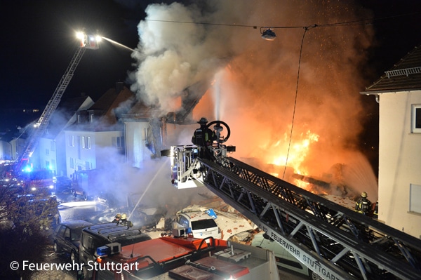 Explosion Einsatzbericht