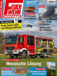 Produkt: PDF-Download: Feuerwehr-Magazin 8/2023