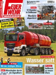 Produkt: PDF-Download: Feuerwehr-Magazin 9/2023