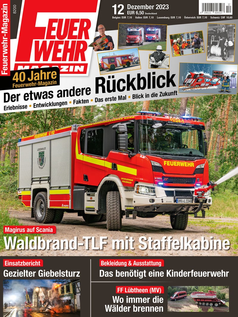 Produkt: Feuerwehr-Magazin 12/2023