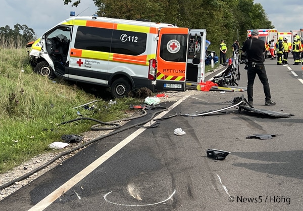 Unfall mit KTW