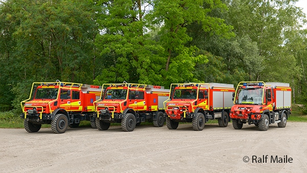 Feuerwehr Stuttgart komplettiert neue Unimog-Flotte