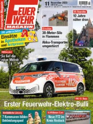 Produkt: PDF-Download: Feuerwehr-Magazin 11/2023