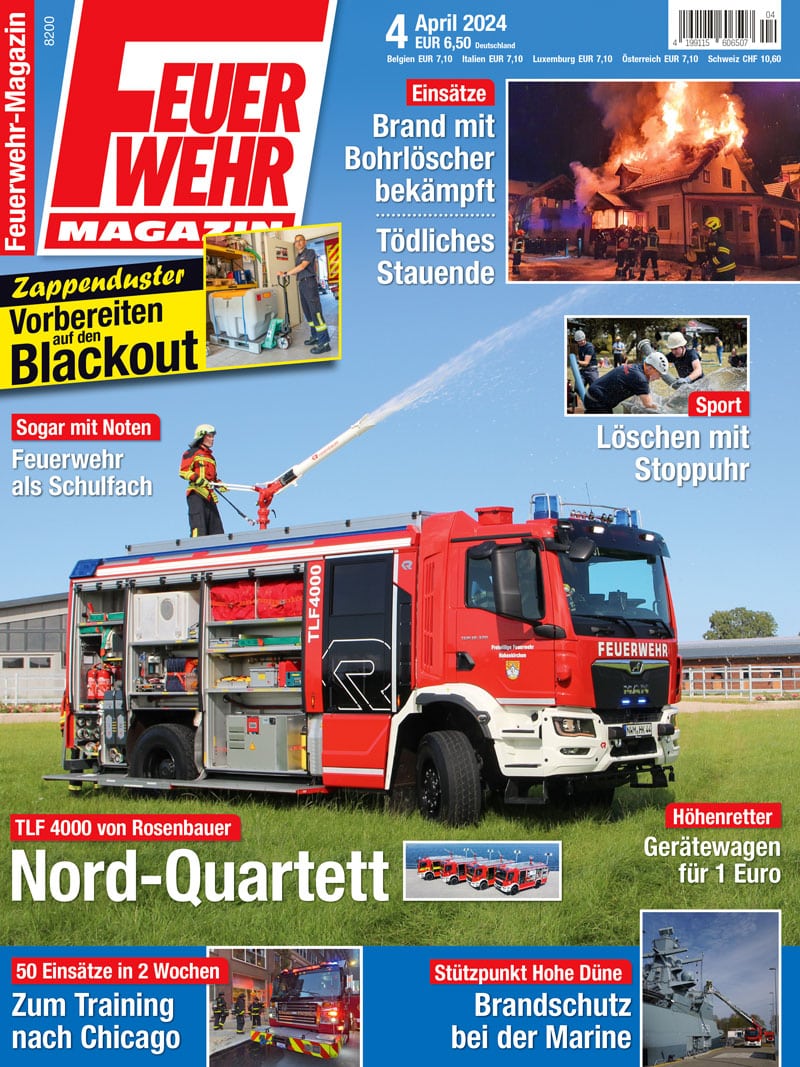 Produkt: Feuerwehr-Magazin 4/2024