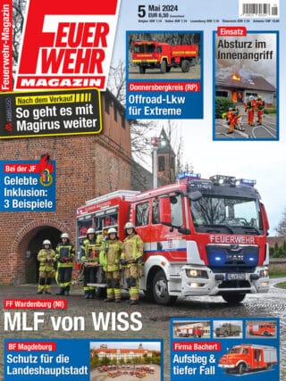 Aktuelle Ausgabe: Feuerwehr-Magazin