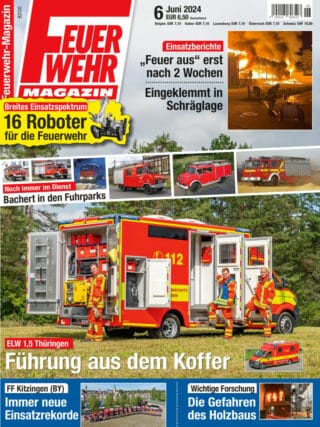 Aktuelle Ausgabe: Feuerwehr-Magazin