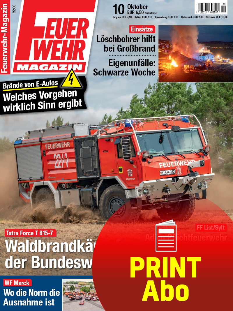 Produkt: Feuerwehr-Magazin Jahresabonnement Print