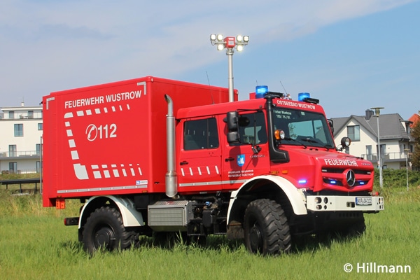 Unimog für Logistik und Wasserrettung