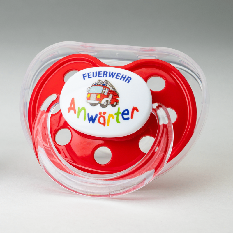 Produkt: Baby Feuerwehr Schnuller Anwärter