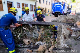 THW Hochwasser