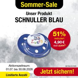 Produkt: Rettungsdienst Schnuller Zwerg