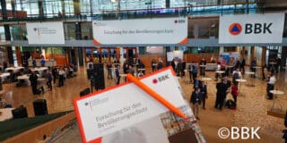 Das Bundesamt für Bevölkerungsschutz und Katastrophenhilfe (BBK) veranstaltete im Februar 2025 den 2. Fachkongress "Forschung für den Bevölkerungsschutz".
