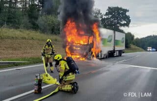 Lkw-Brand