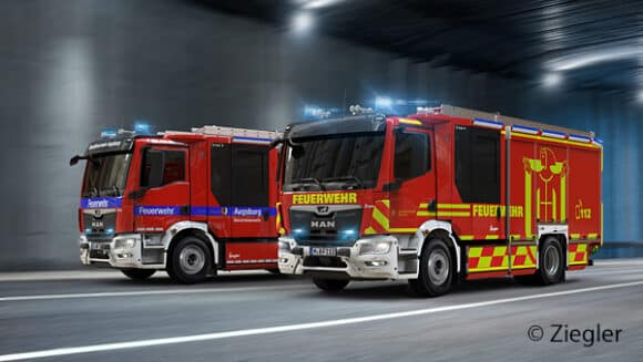 83 neue HLF 20 für München und Augsburg