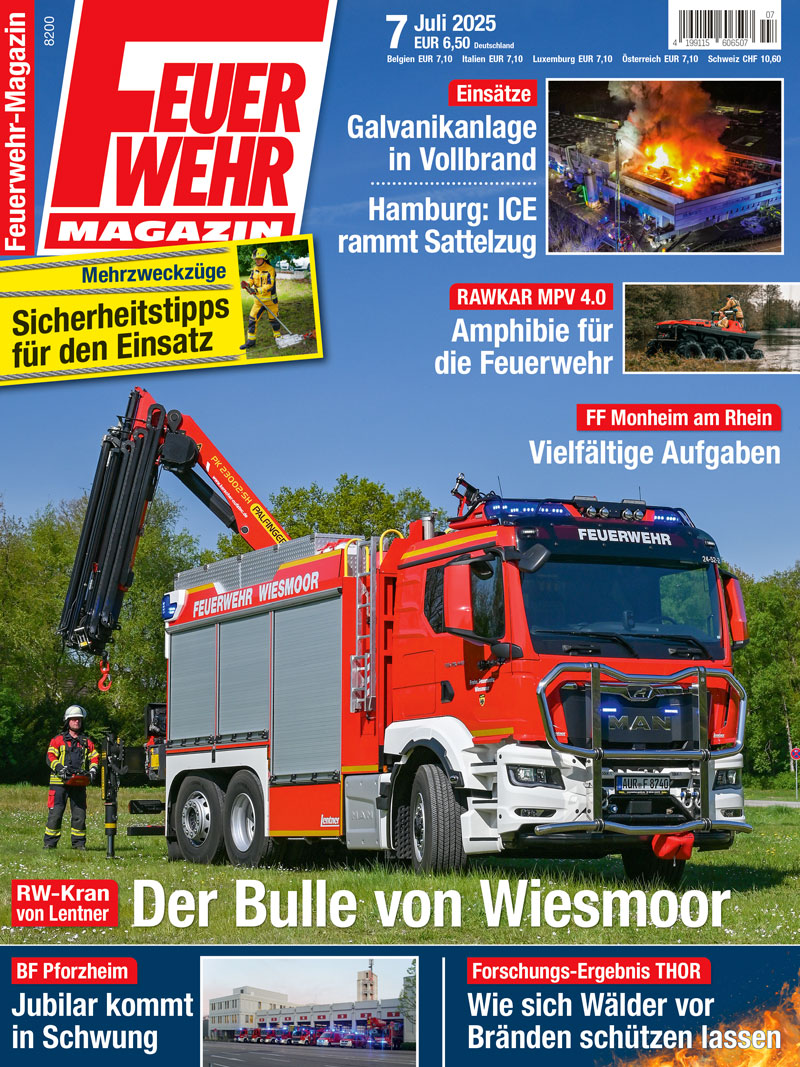 Produkt: Feuerwehr-Magazin 7/2025