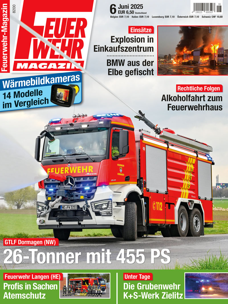 Produkt: Feuerwehr-Magazin 6/2025