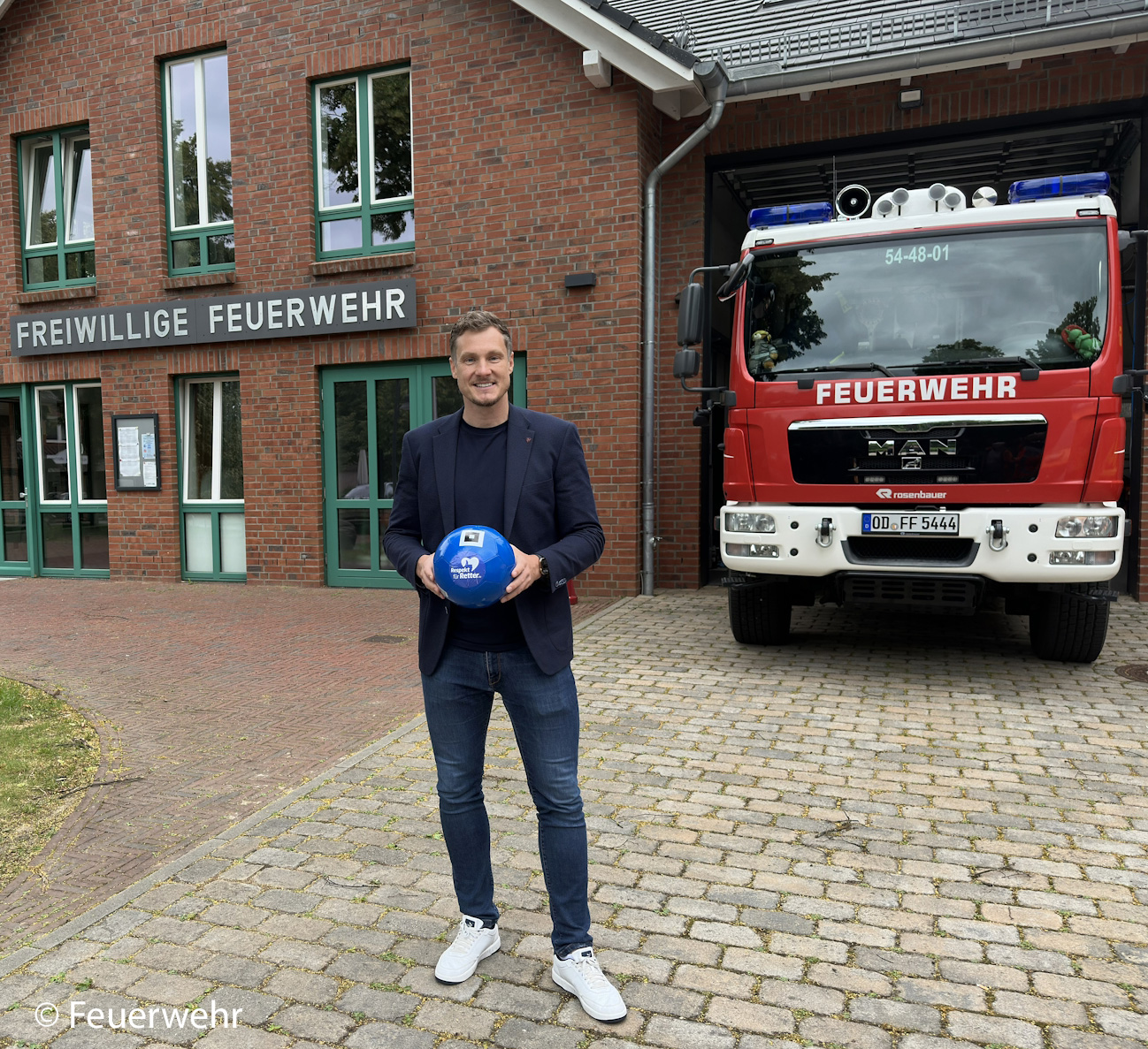Marcell Jansen. Foto: Feuerwehr