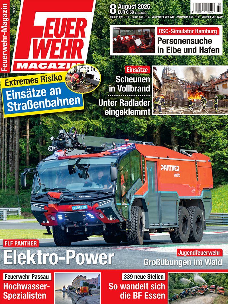 Produkt: Feuerwehr-Magazin 8/2025