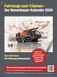 Produkt: Rosenbauer-Kalender 2026