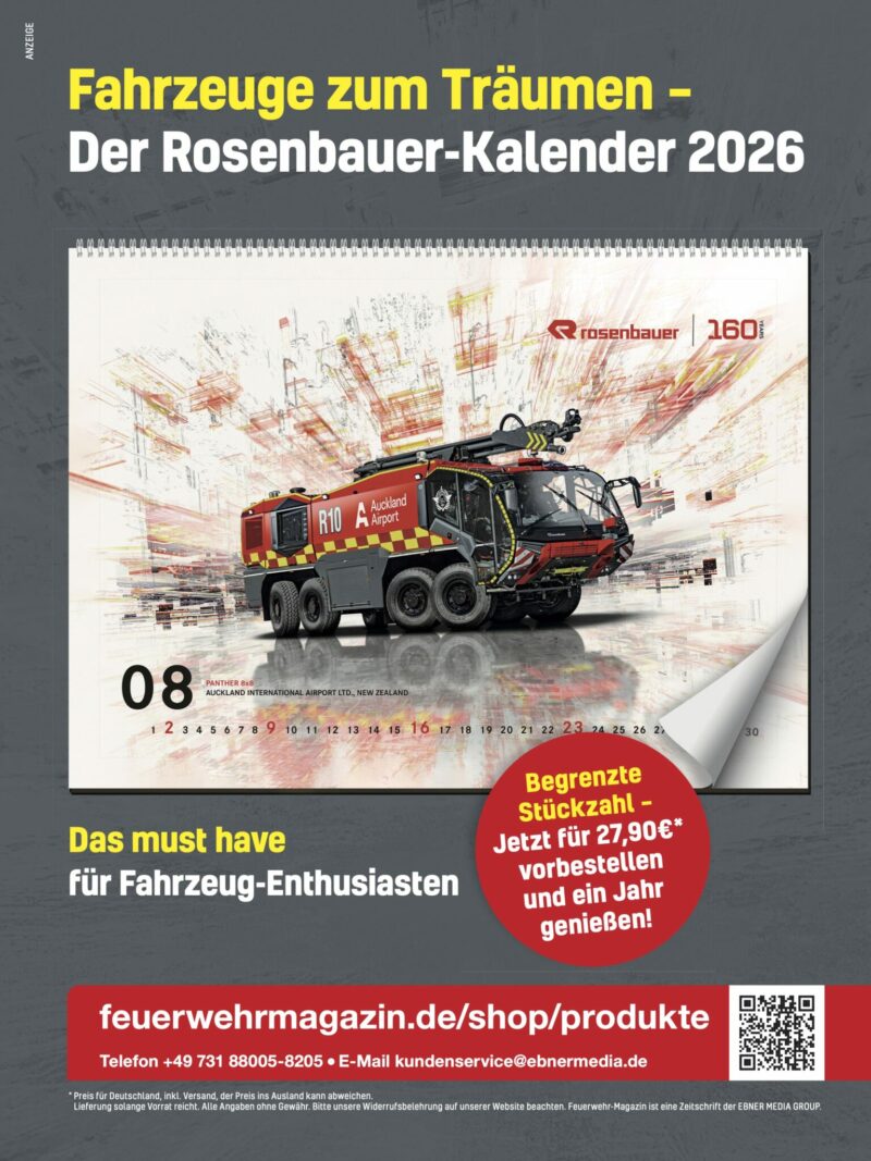 Produkt: Rosenbauer-Kalender 2026