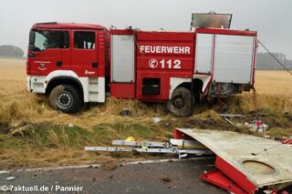 Verunglücktes TLF