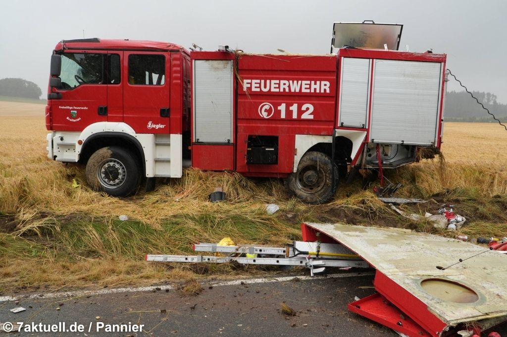 Verunglücktes TLF