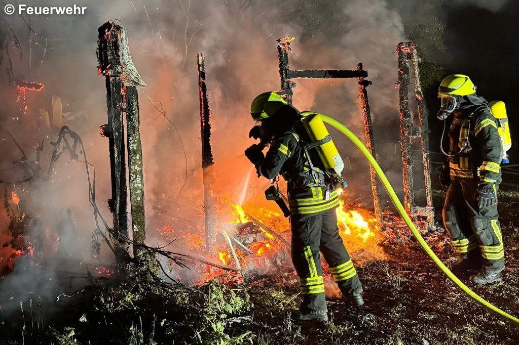 Löschen unter Atemschutz