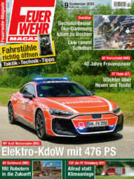 Produkt: Feuerwehr-Magazin 9/2025
