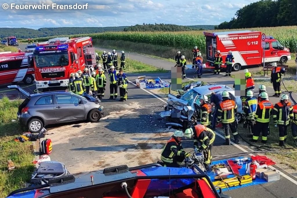 Überblick der Unfallstelle