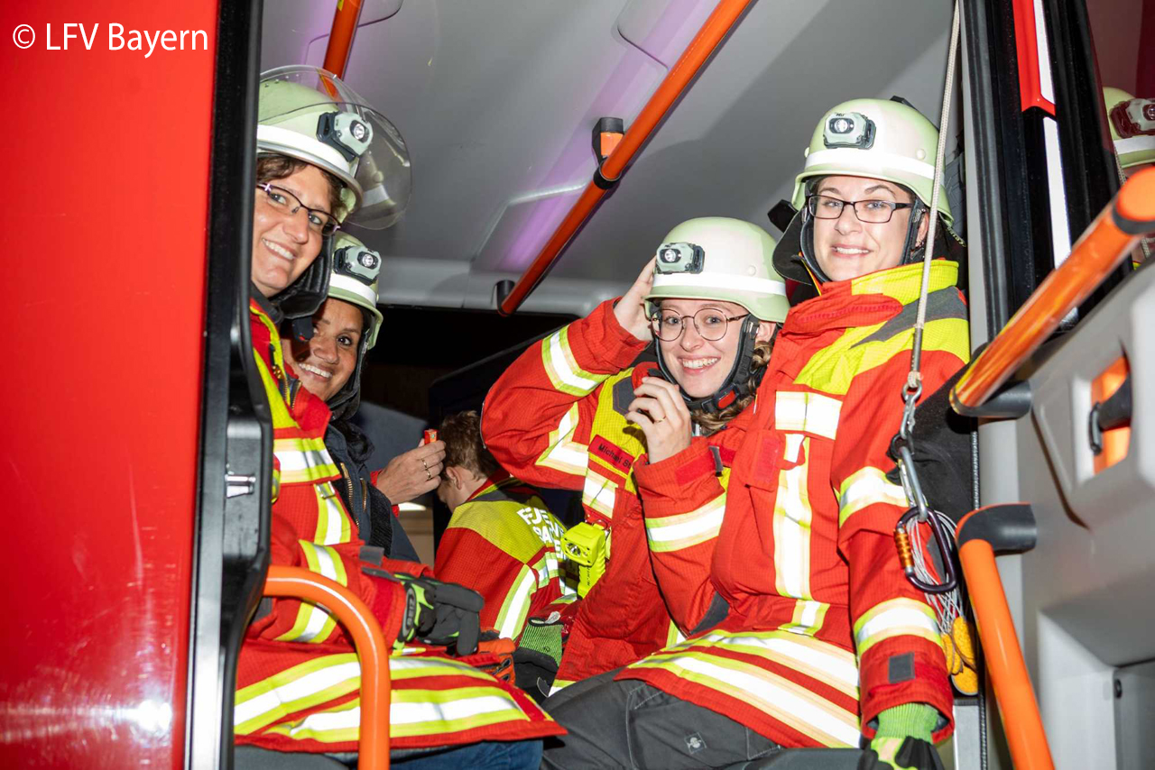 Neue Gesichter sind stets herzlich willkommen, vor allem auch Frauen. Foto: LFV Bayern