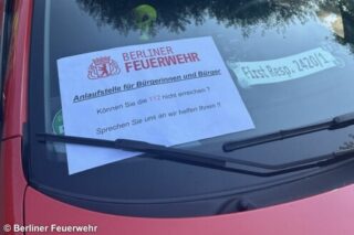 Anlaufstelle Berliner Feuerwehr