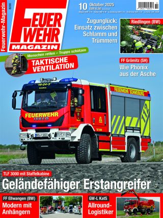 Aktuelle Ausgabe: Feuerwehr-Magazin